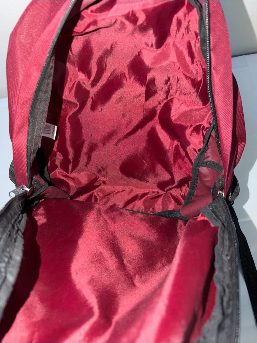 Everest Men’s Burgundy & Black Everyday Backpack